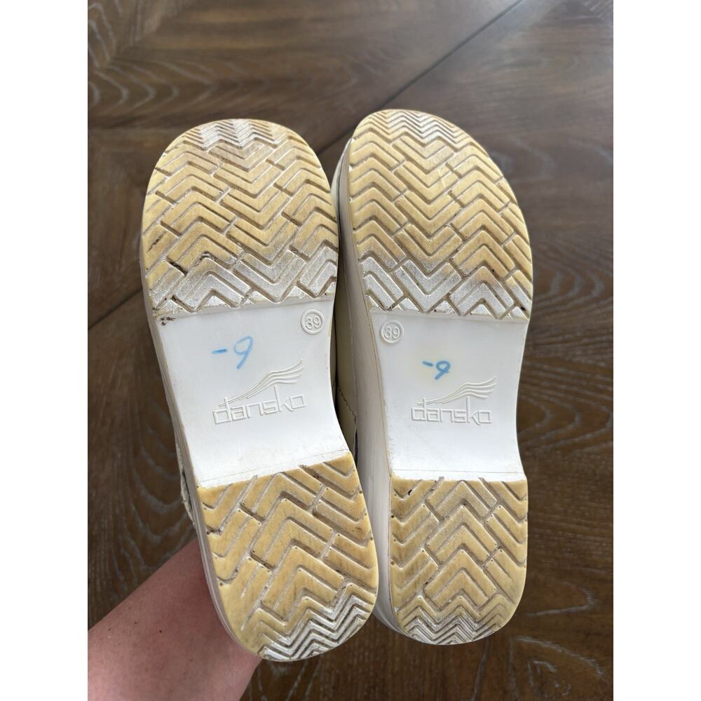 Dansko Professional White Leather Box Clog Nursing Shoes Hospital Gear | 39 - Picture 11 of 11